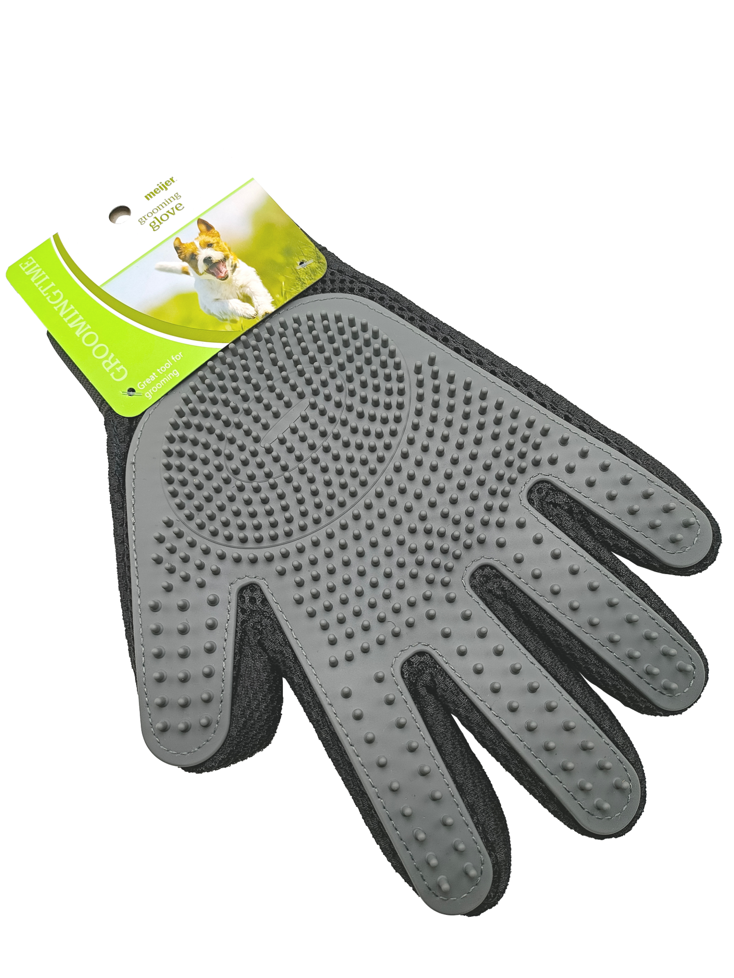 slide 4 of 5, Meijer Grooming Glove, 1 ct