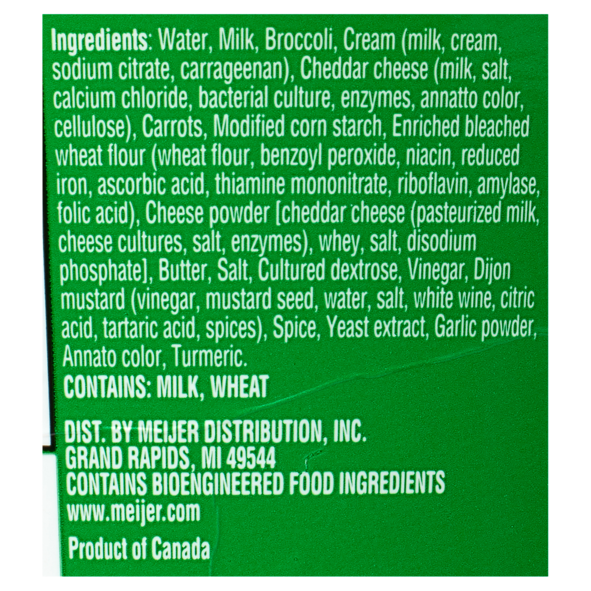 slide 2 of 3, Crafted Market by Meijer Broccoli Cheddar Soup 16 oz, 16 oz