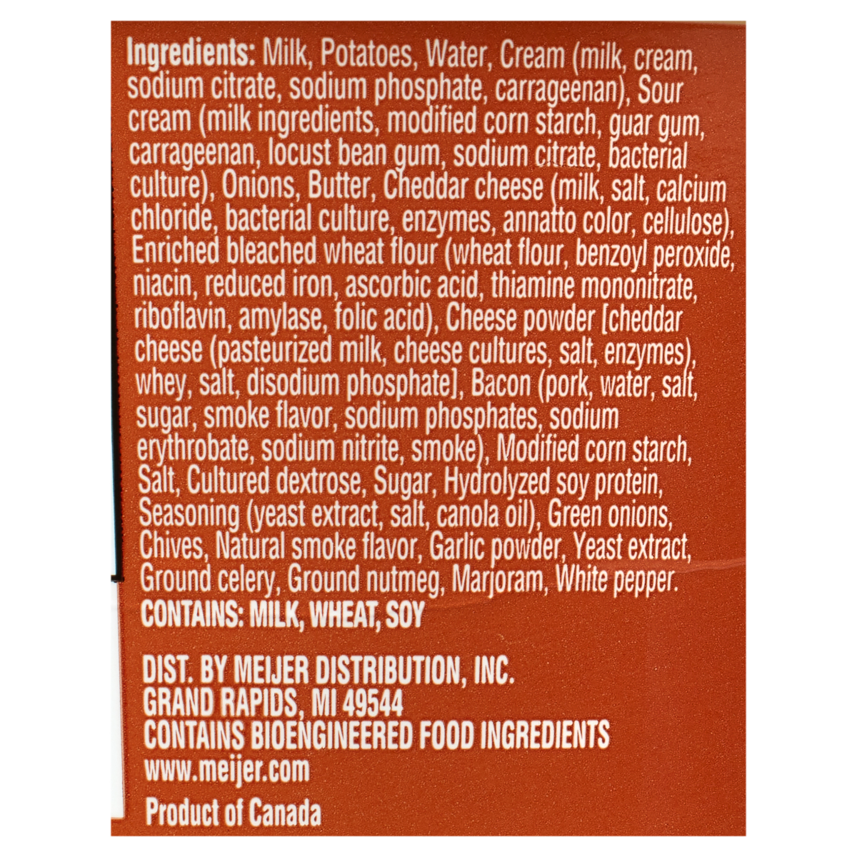 slide 2 of 3, Crafted Market by Meijer Loaded Potato Soup 16 oz, 16 oz