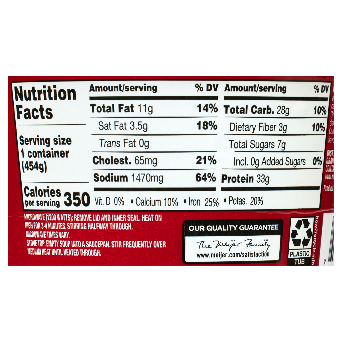 slide 3 of 3, Crafted Market Beef Chili 16 oz, 16 oz