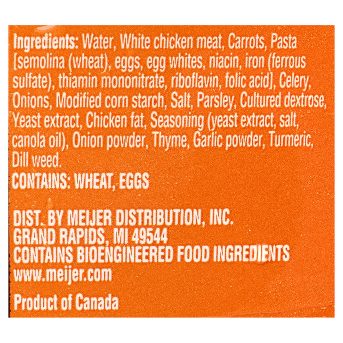 slide 2 of 3, Crafted Market by Meijer Chicken Noodle Soup, 16 oz., 16 oz