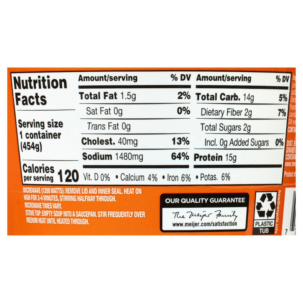 slide 3 of 3, Crafted Market by Meijer Chicken Noodle Soup, 16 oz., 16 oz