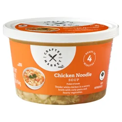 Crafted Market by Meijer Chicken Noodle Soup, 16 oz.