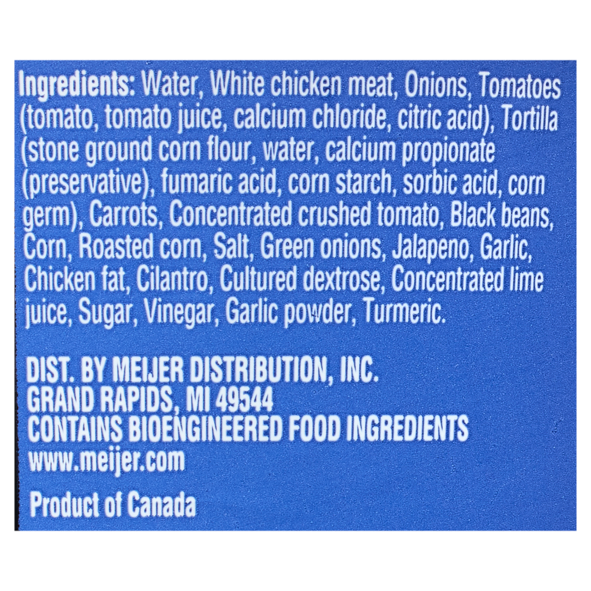 slide 2 of 3, Crafted Market by Meijer Chicken Tortilla Soup, 16 oz