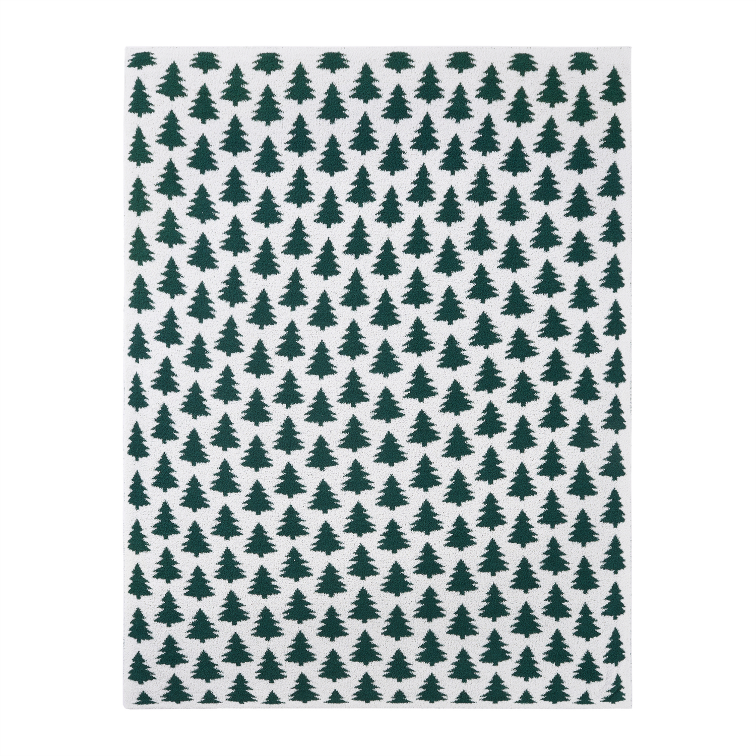 slide 4 of 6, Room & Retreat, Jacquard Feather Yarn Throw, 50 in x 70 in, Tree, 50 inx70 in