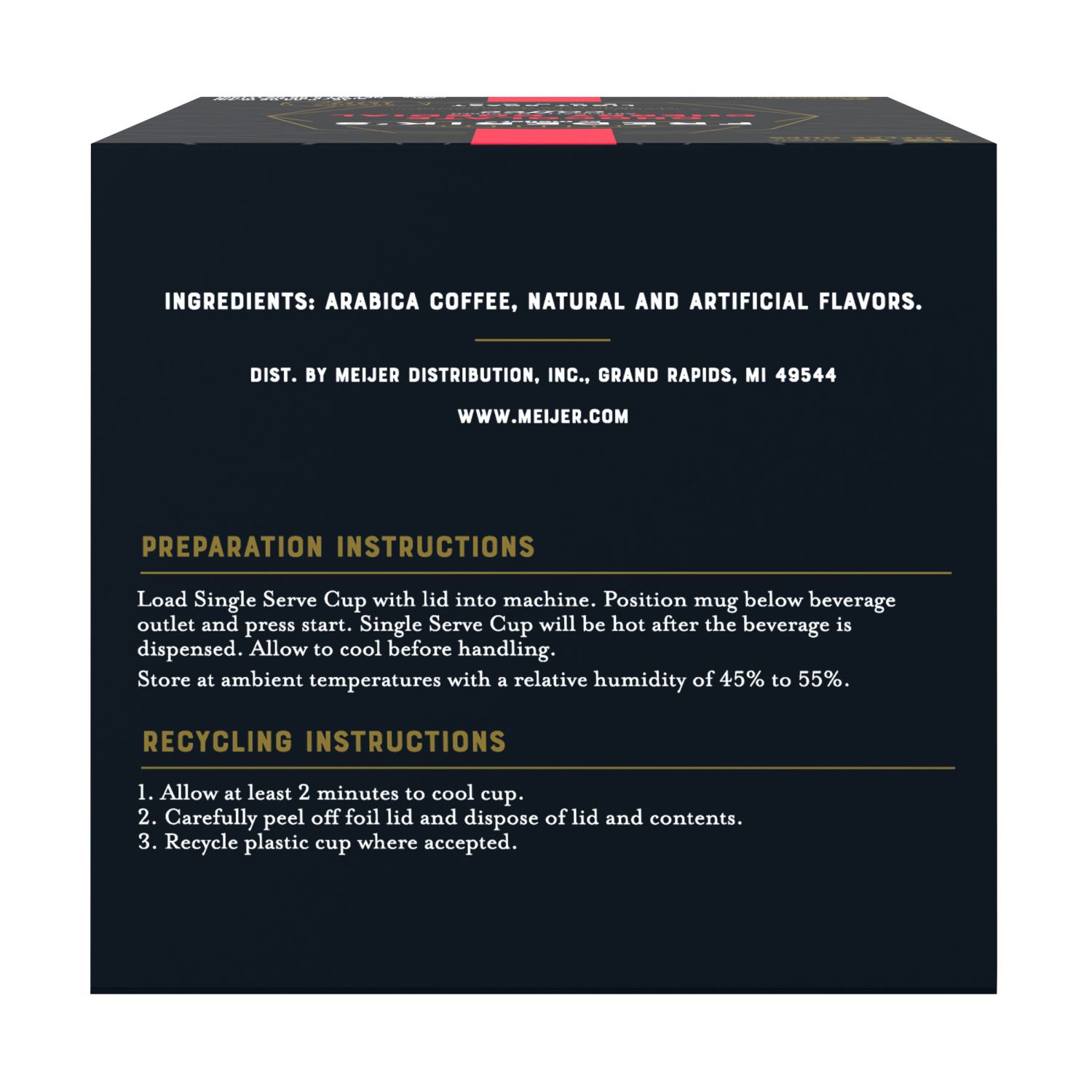 slide 5 of 6, Frederik's By Meijer Frederik's by Meijer Cherry Cordial Coffee Pods, 12 ct, 12 ct