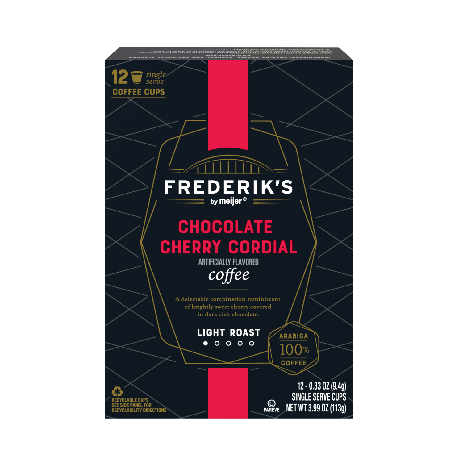 slide 6 of 6, Frederik's By Meijer Frederik's by Meijer Cherry Cordial Coffee Pods, 12 ct, 12 ct