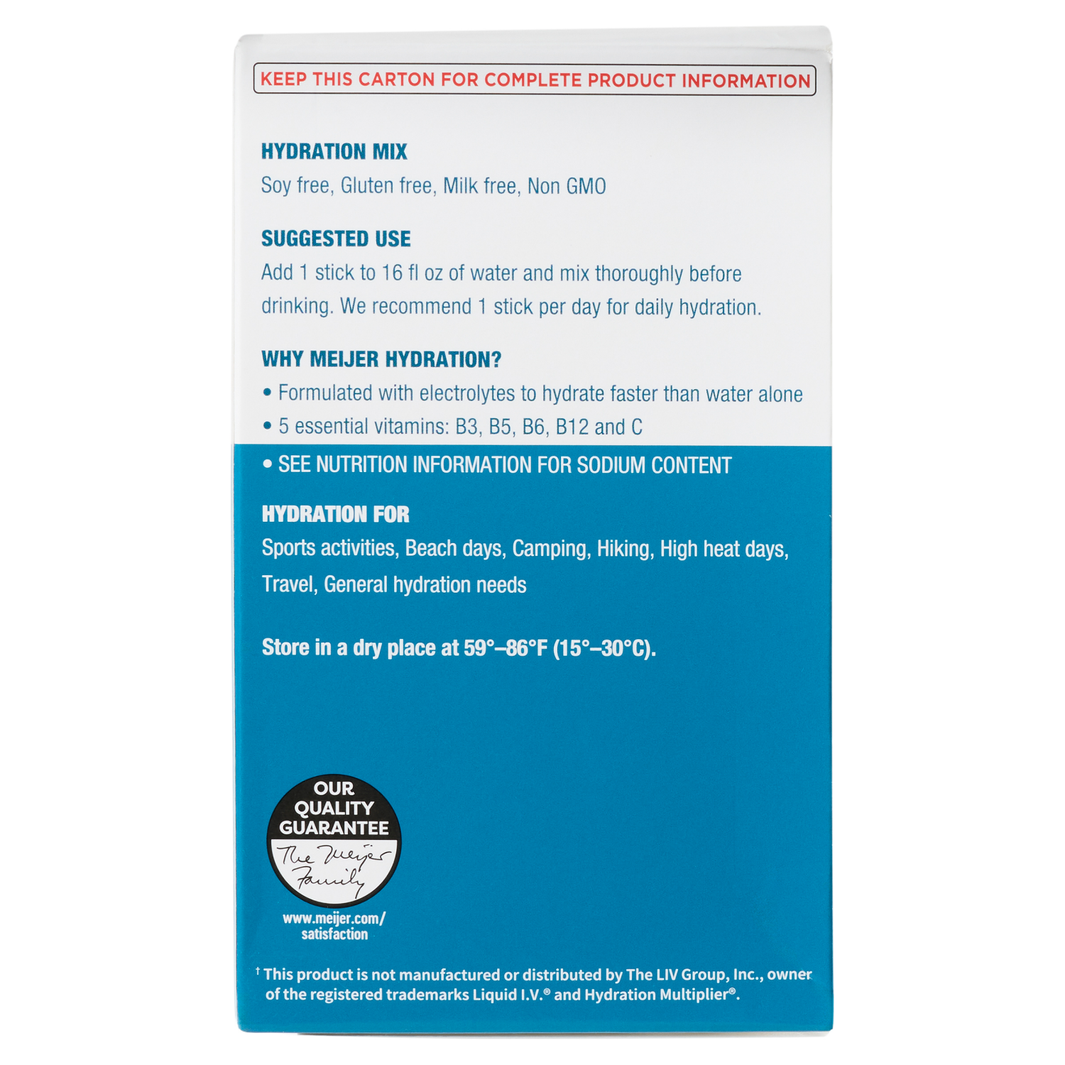 slide 3 of 4, MEIJER HYDRATION MIX ICE POP 15CT, 15 ct