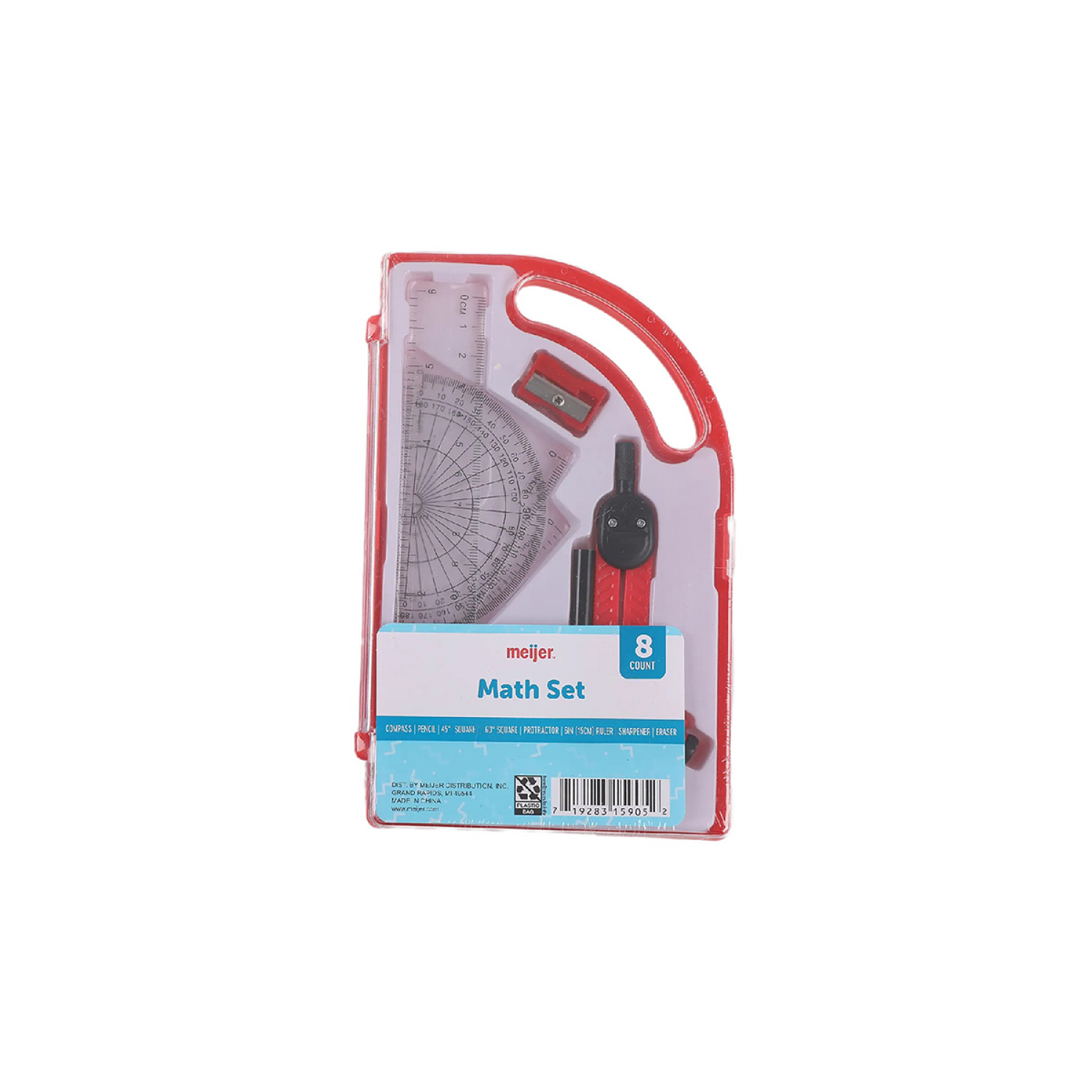 slide 4 of 4, Meijer Math Set, 8 ct