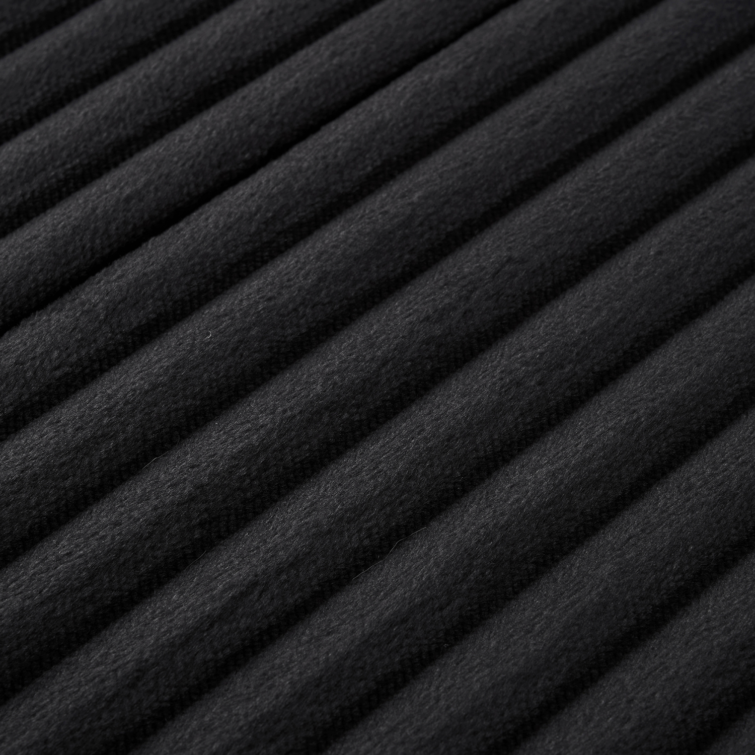 slide 3 of 3, Havenstay Ribbed Memory Foam Rug, 20 in x 32 in, Black, 20 in x 32 in