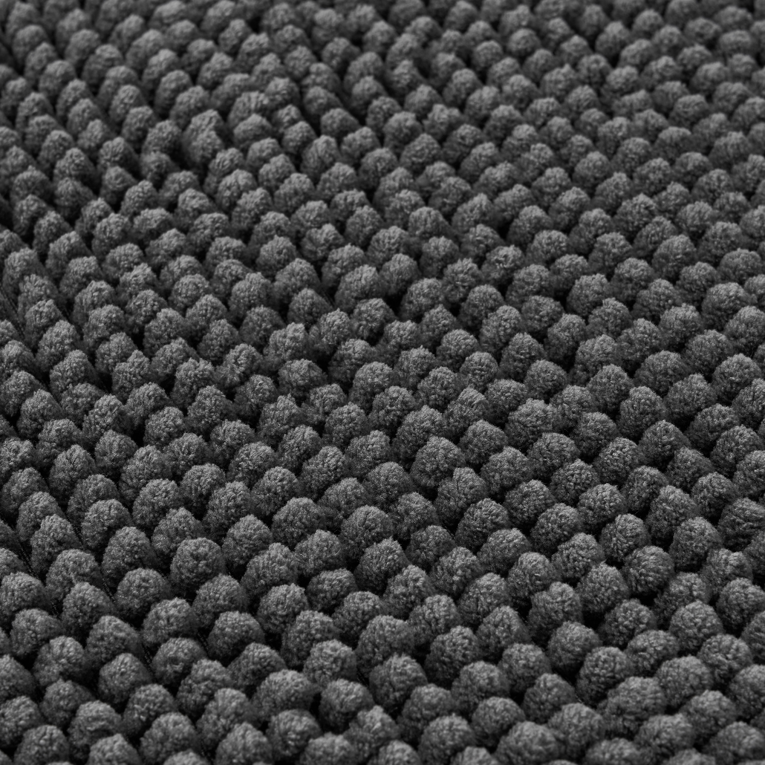 slide 3 of 3, Havenstay Noodle Bath Mat, 17 in x 24 in + 20 in x 32 in, 2pk , Gray, 2 ct