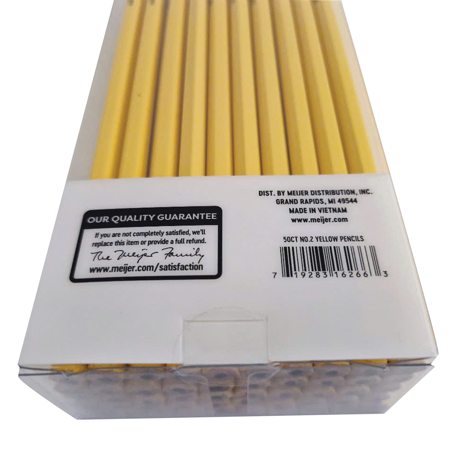 slide 7 of 8, Meijer No.2 Yellow Pencils, 8 ct