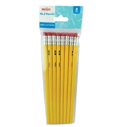 No. 2 Pencils, 8 Ct, Yellow