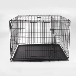 MEIJER 2 DOOR WIRE CRATE 42X28X30