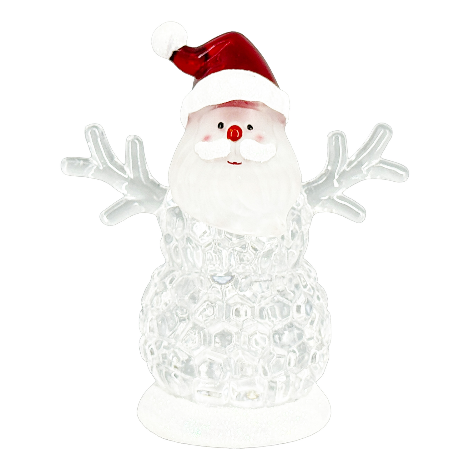 slide 6 of 7, December Home Light Up Figurine Snowflake 5 Assorted, 5.2 in