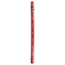 December Home Heavyweight Roll Wrap, Red Berries, 40in 125sqft