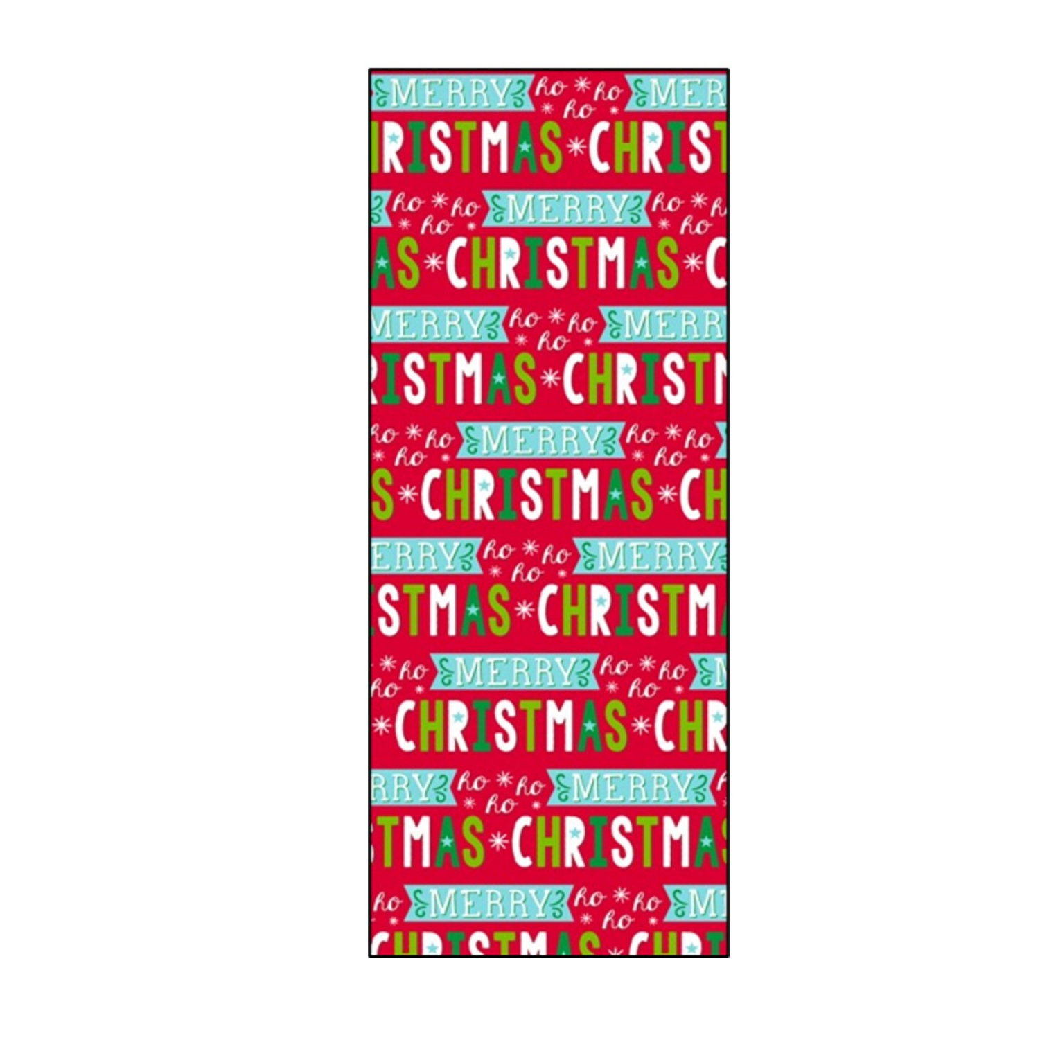 slide 1 of 1, December Home DH PAPER ROLL WRAP WORDING 40X90SQFT, 1 ct