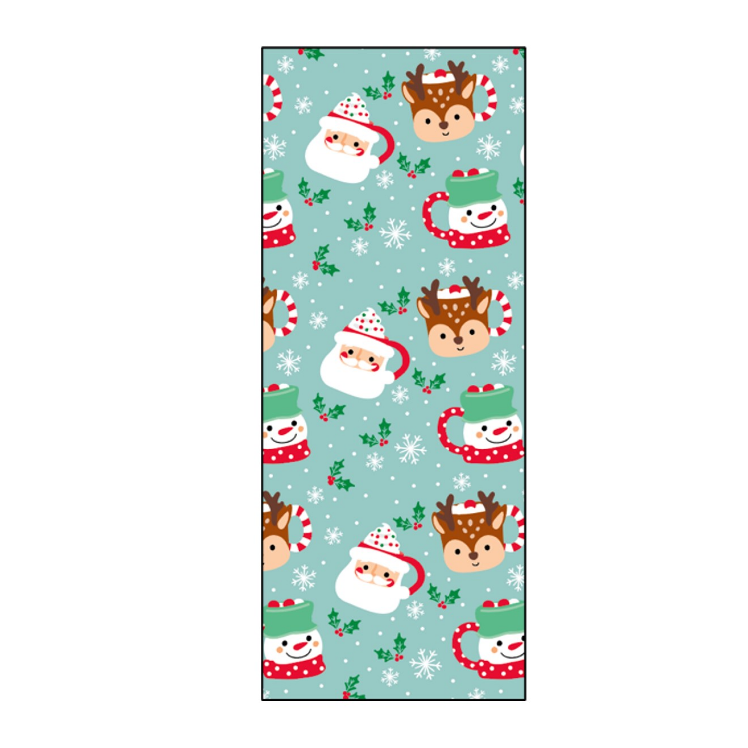 slide 1 of 1, December Home DH PAPER ROLL WRAP CHRACTR MUG 40X90SQFT, 1 ct