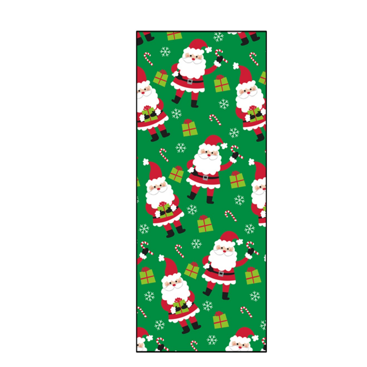 slide 1 of 1, December Home DH PAPER ROLL WRAP SANTA 40X90SQFT, 1 ct