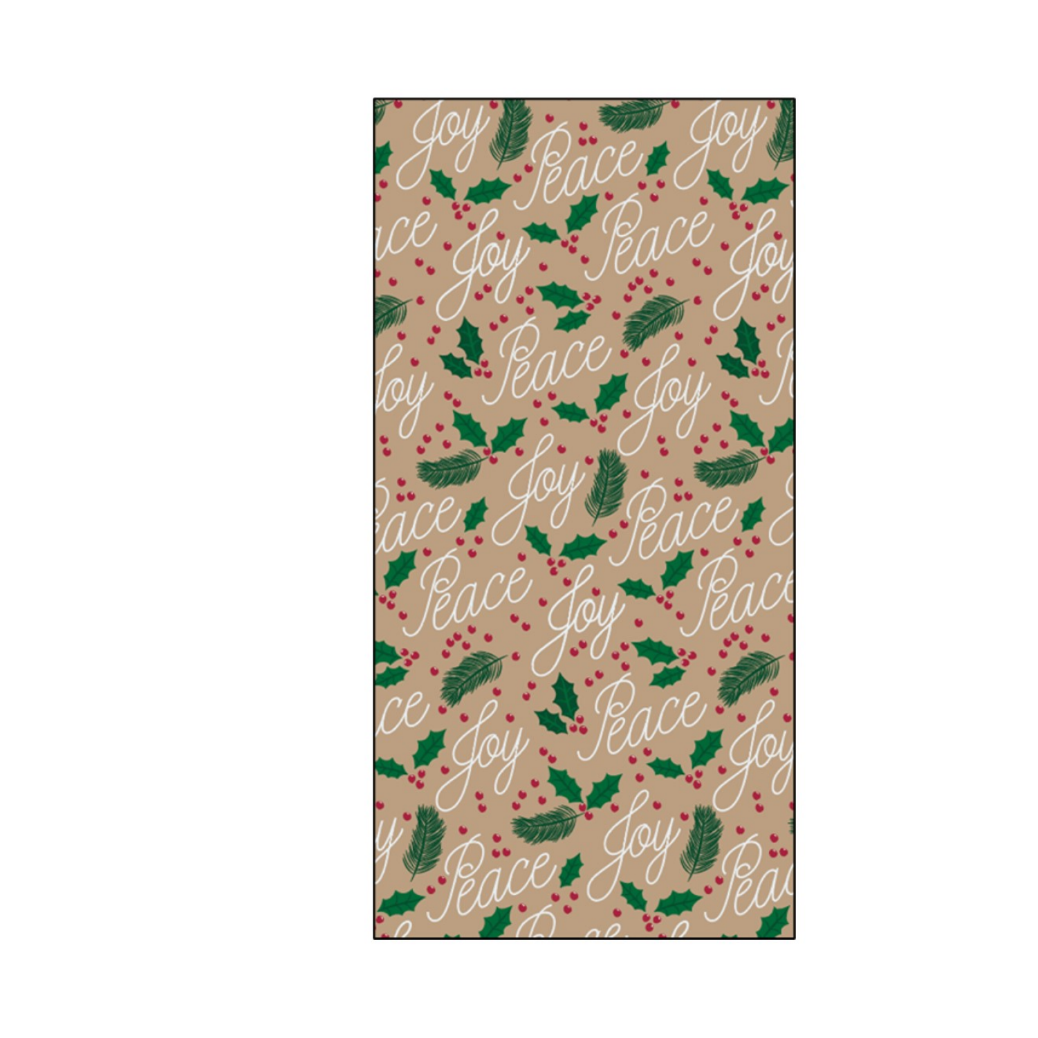 slide 1 of 1, December Home DHPAPER ROLL WRAP KRAFTFOILAGE 40X90SQFT, 1 ct