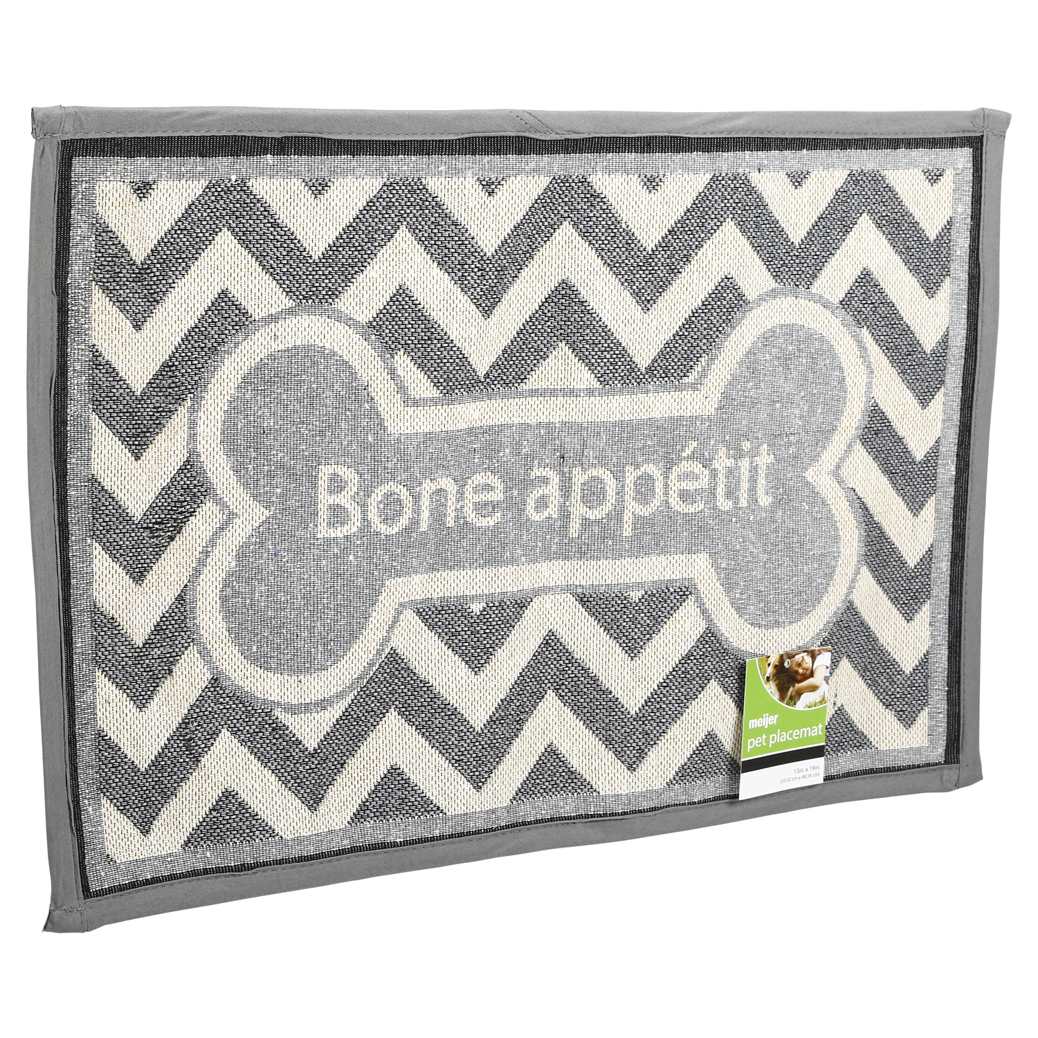 slide 4 of 5, Meijer Bone Appetit Pet Placemat, 19 in, 1 ct