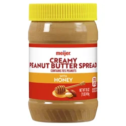Meijer Creamy Peanut Butter & Honey