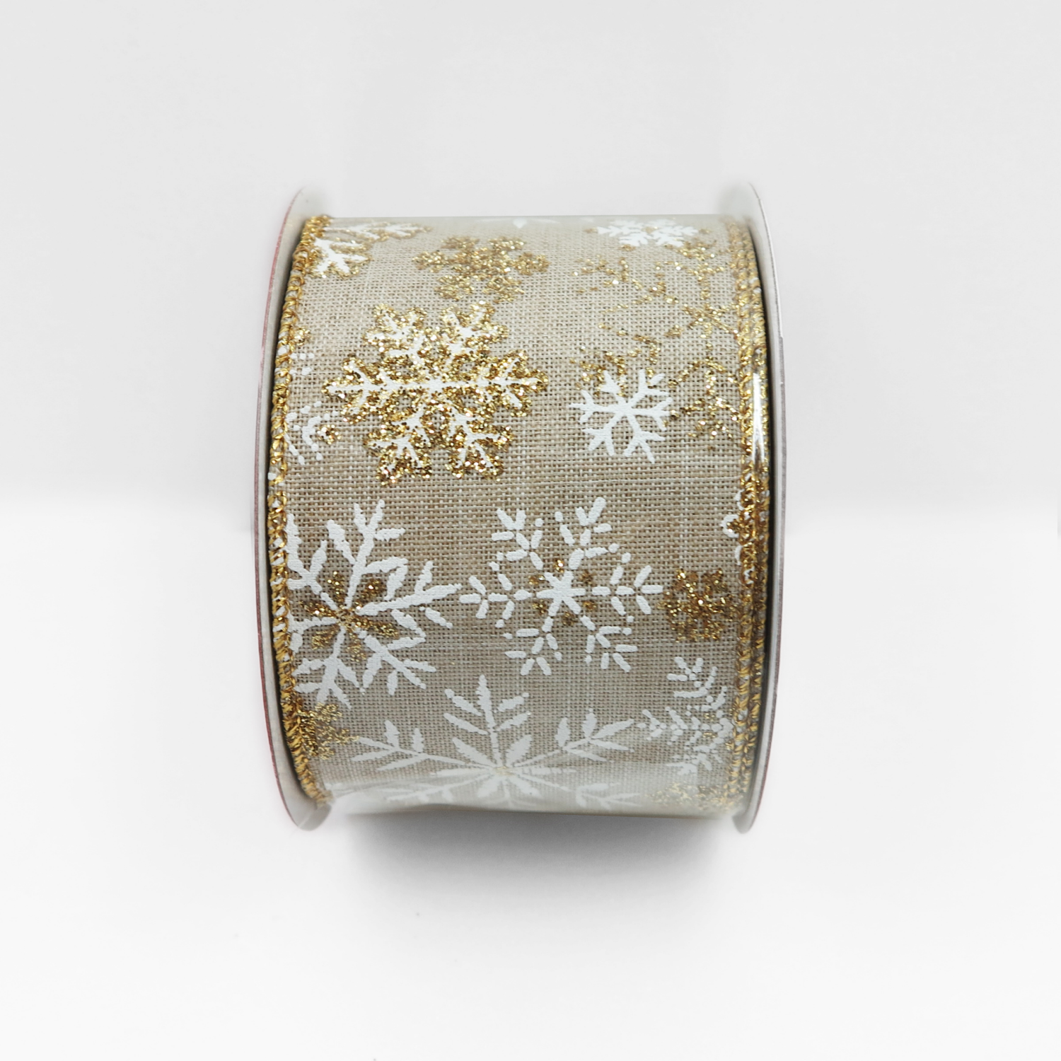 slide 3 of 8, December Home DH 33PC LET IT SNOW FASHION RIBBON TRAY, 33 ct