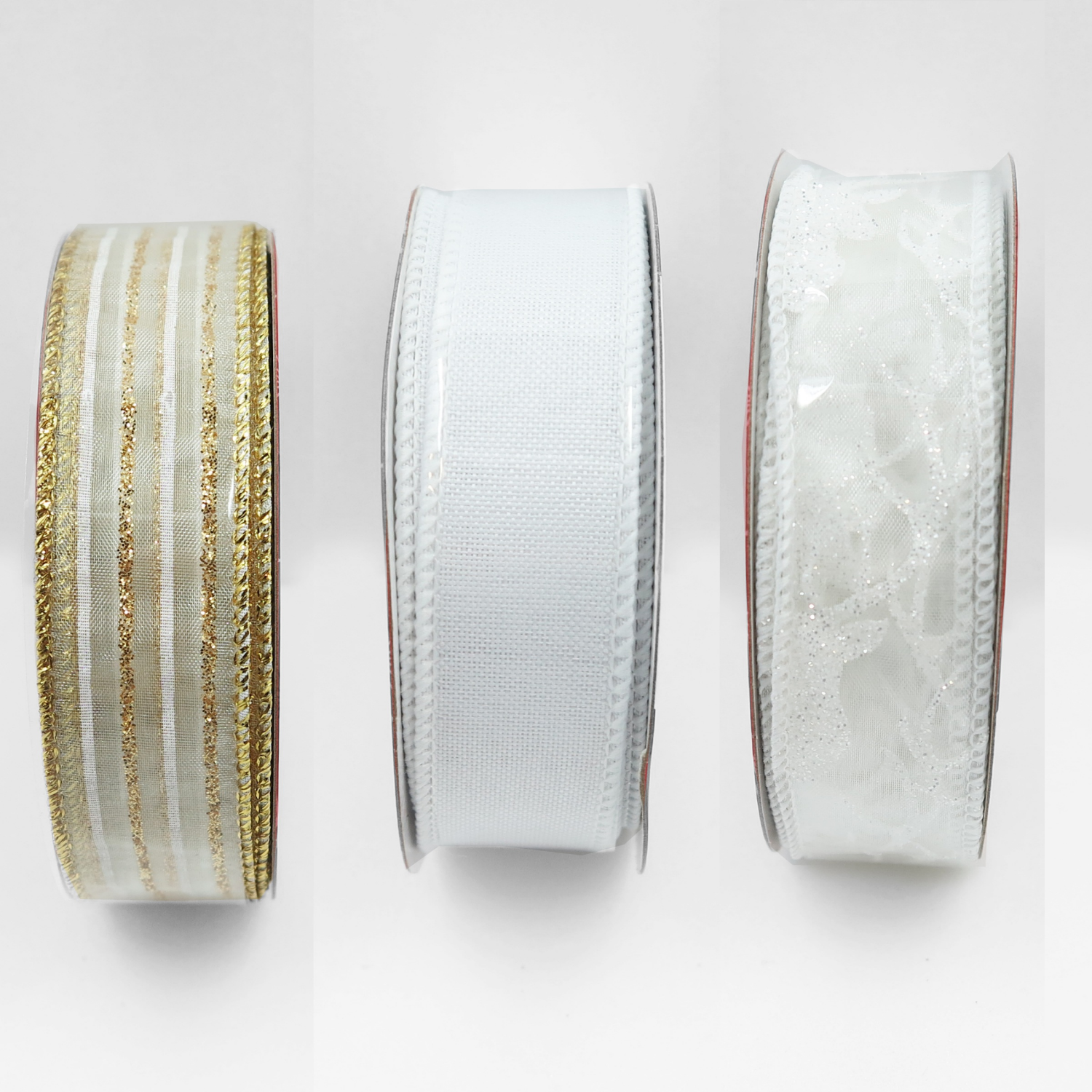 slide 7 of 8, December Home DH 33PC LET IT SNOW FASHION RIBBON TRAY, 33 ct