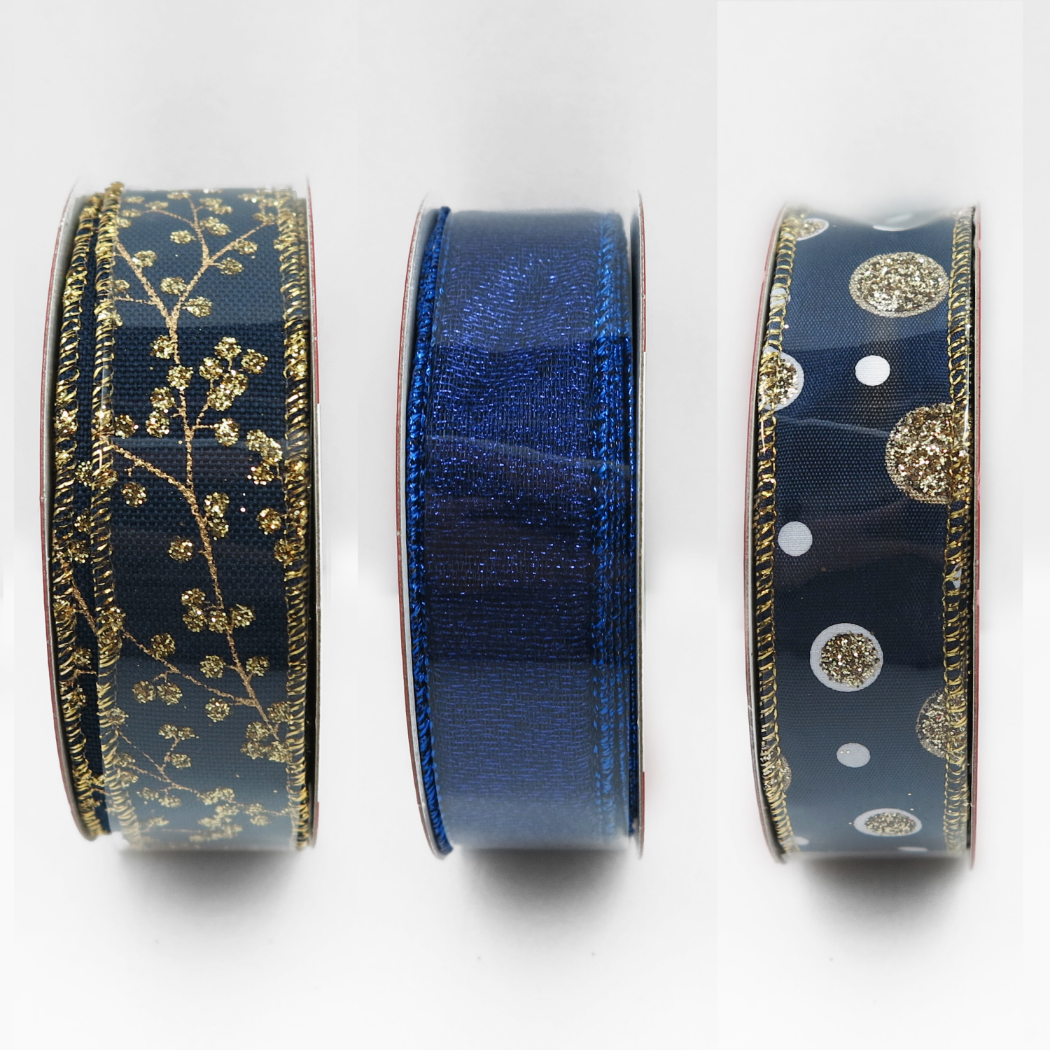 slide 7 of 8, December Home DH 33PC STARRY NIGHT FASHION RIBBON TRAY, 33 ct