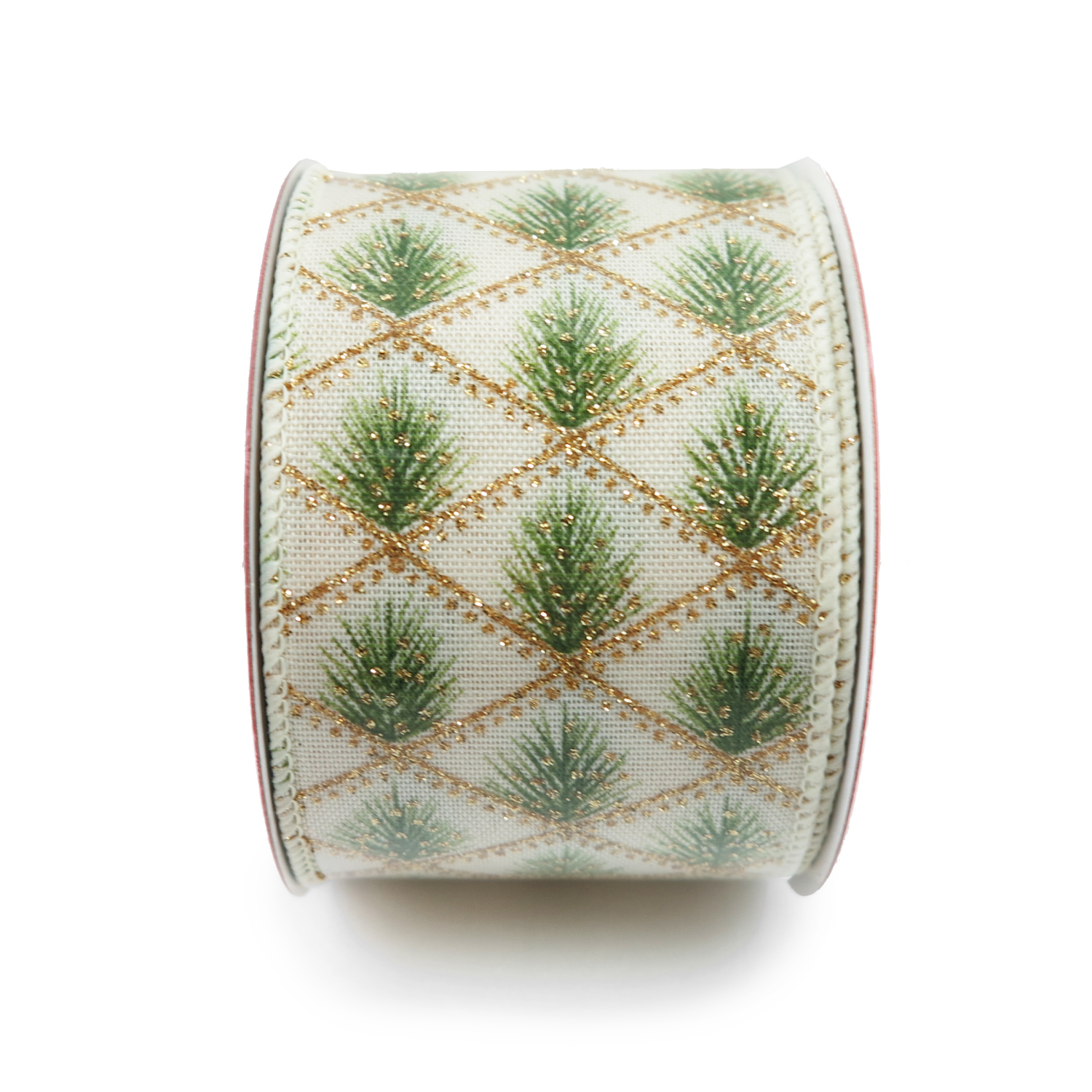 slide 5 of 8, December Home DH 33PC HOLLY JOY FASHION RIBBON TRAY, 33 ct