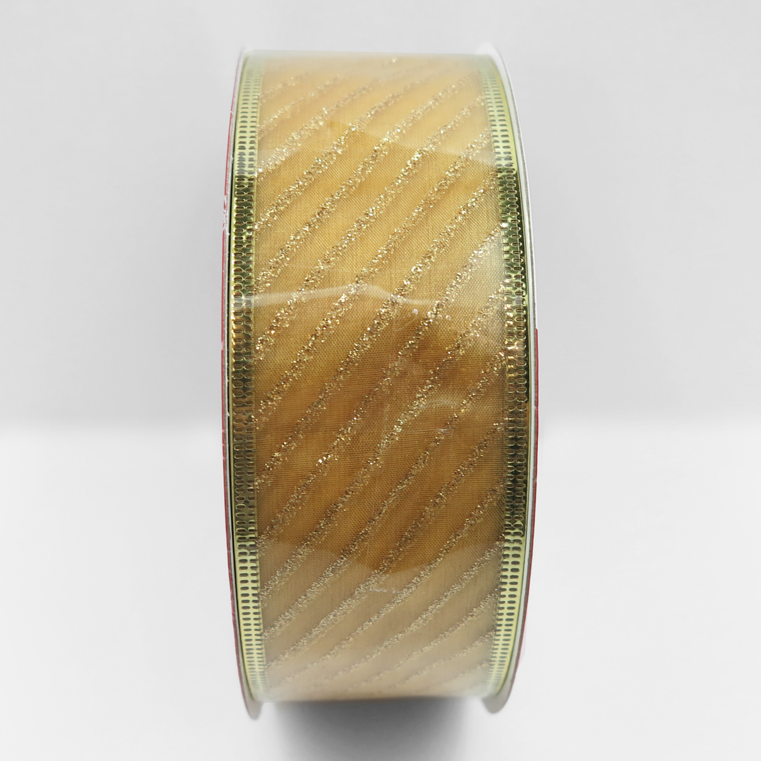 slide 5 of 6, December Home DH 20PC PROMO RIBBON TRAY GOLD, 20 ct