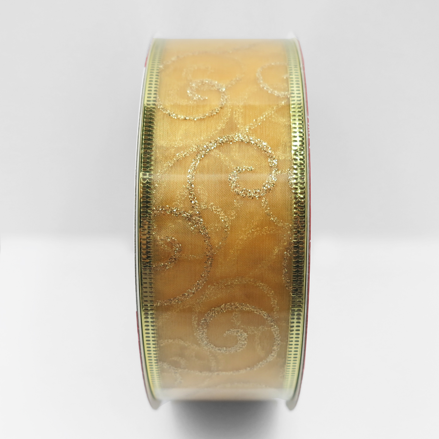 slide 6 of 6, December Home DH 20PC PROMO RIBBON TRAY GOLD, 20 ct