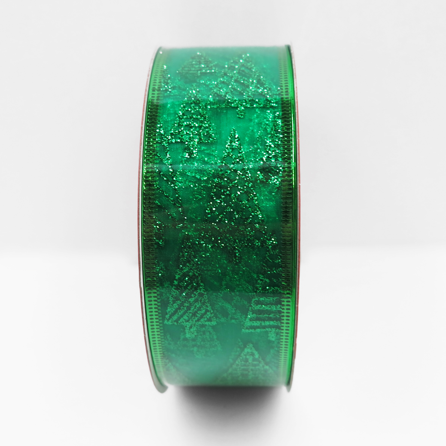 slide 2 of 5, December Home DH 20PC PROMO RIBBON TRAY GREEN, 20 ct