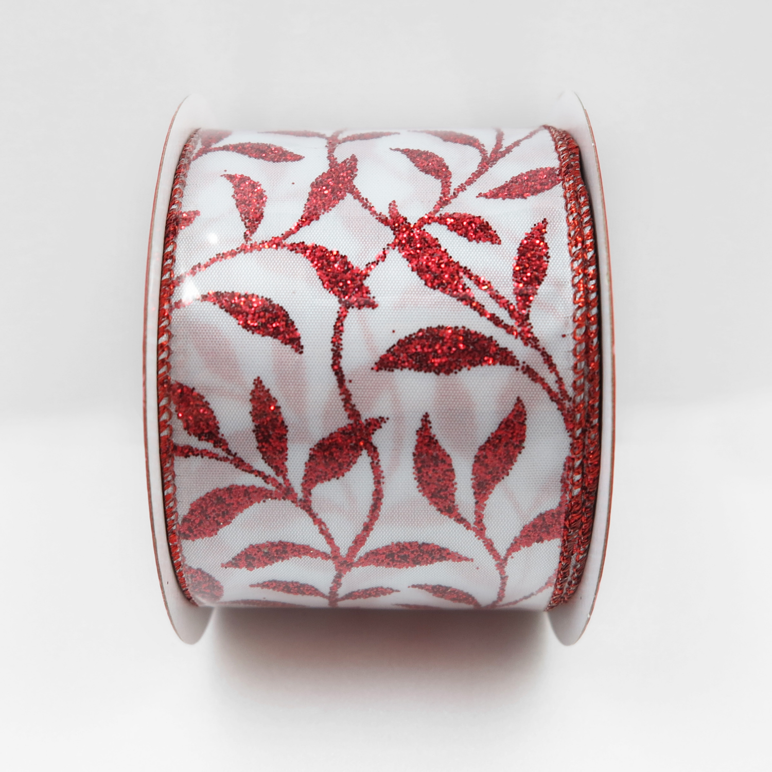 slide 7 of 7, December Home DH 33PC RED-GREEN FASHION RIBBON TRAY, 33 ct