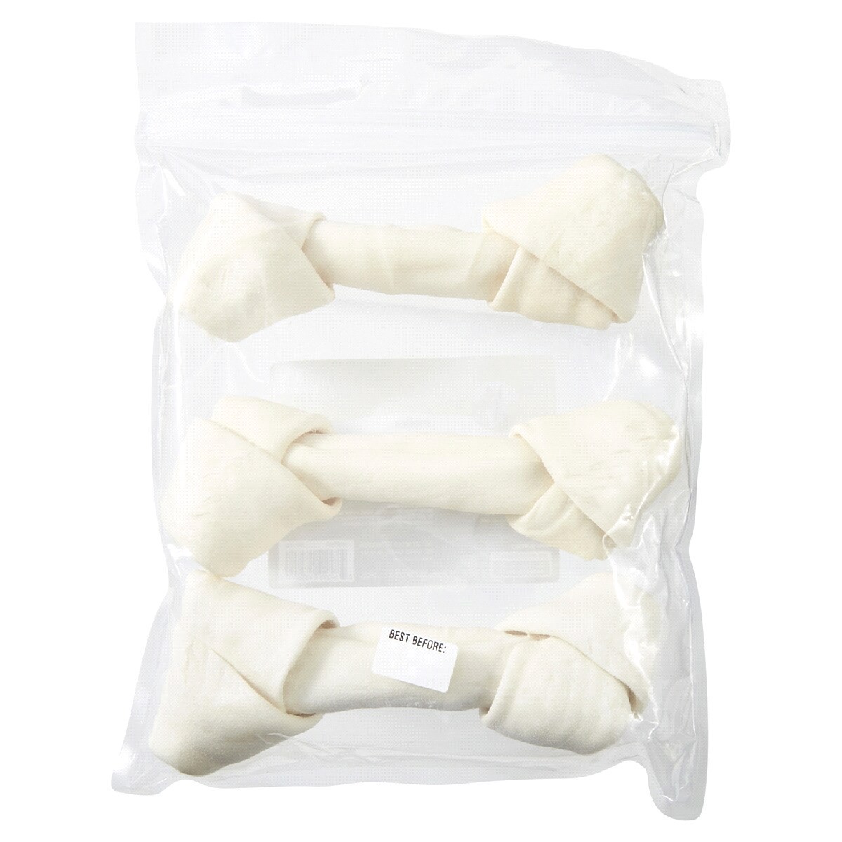 slide 2 of 8, Meijer Beefhide Bones, 8, 3 ct