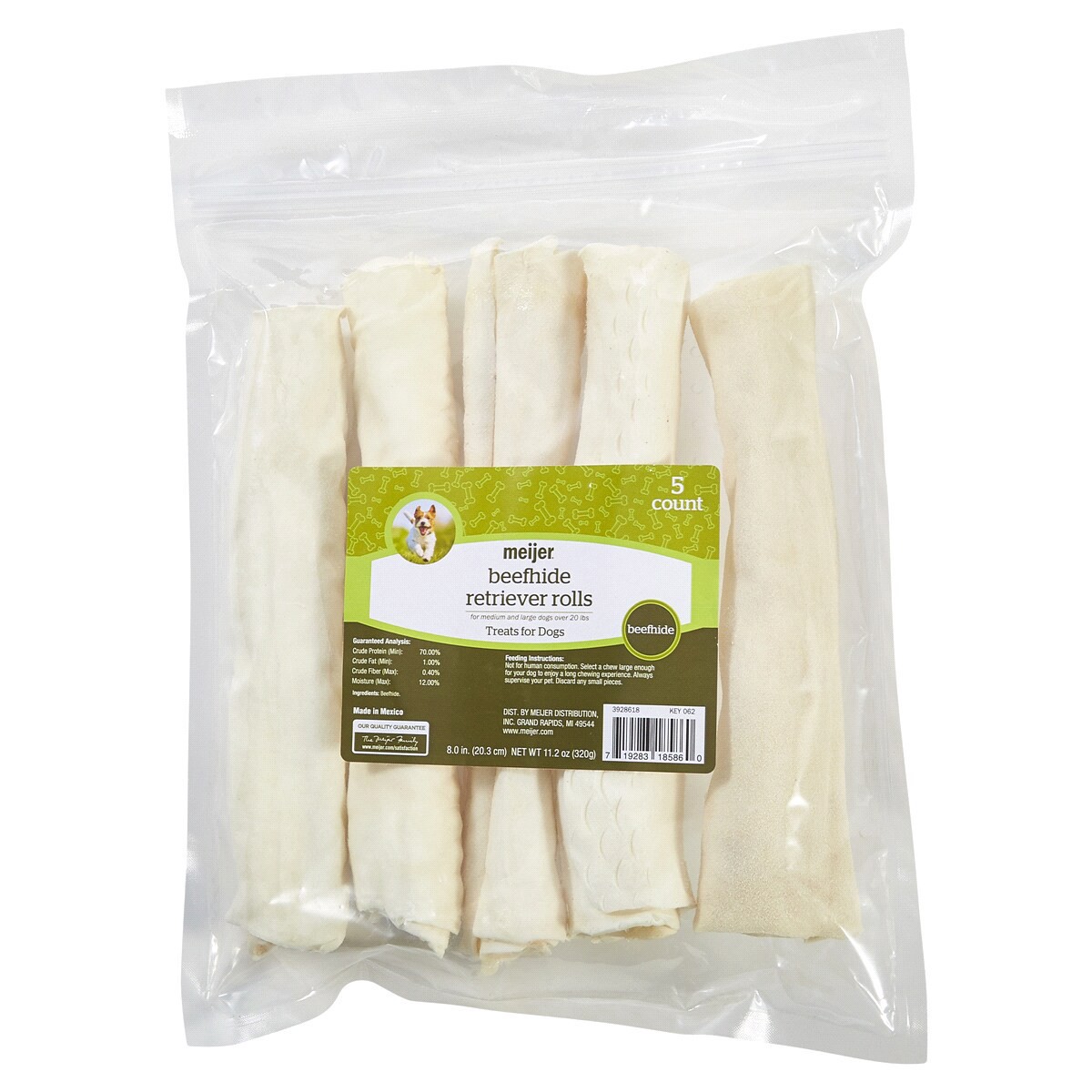 slide 6 of 8, Meijer Beefhide Retriever Rolls, 8, 5 ct
