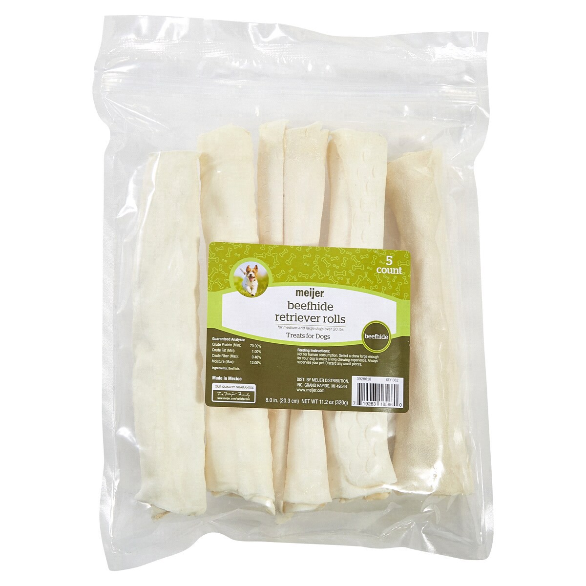slide 7 of 8, Meijer Beefhide Retriever Rolls, 8, 5 ct