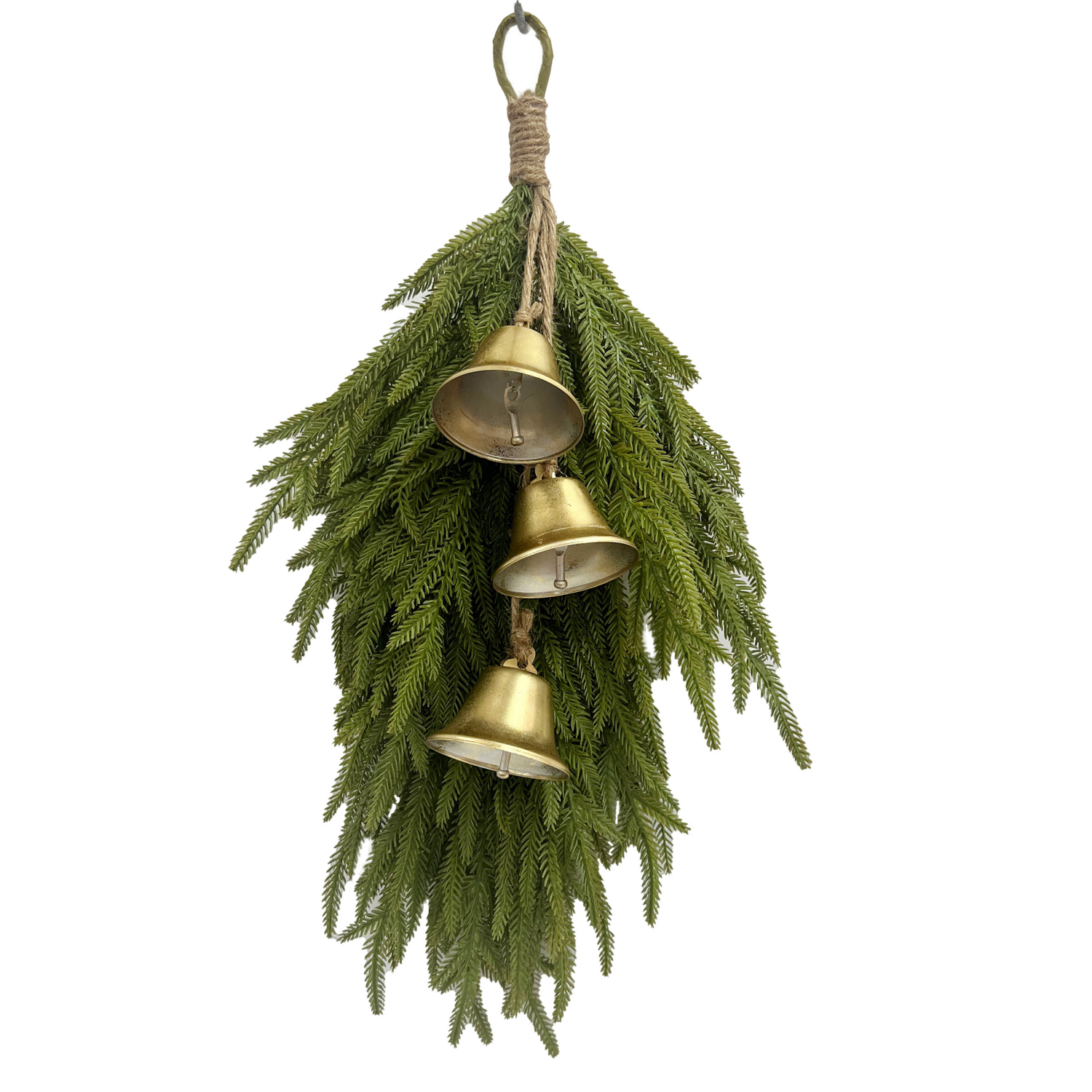 slide 1 of 1, December Home Pine Branch Hanging Decor, 22 in