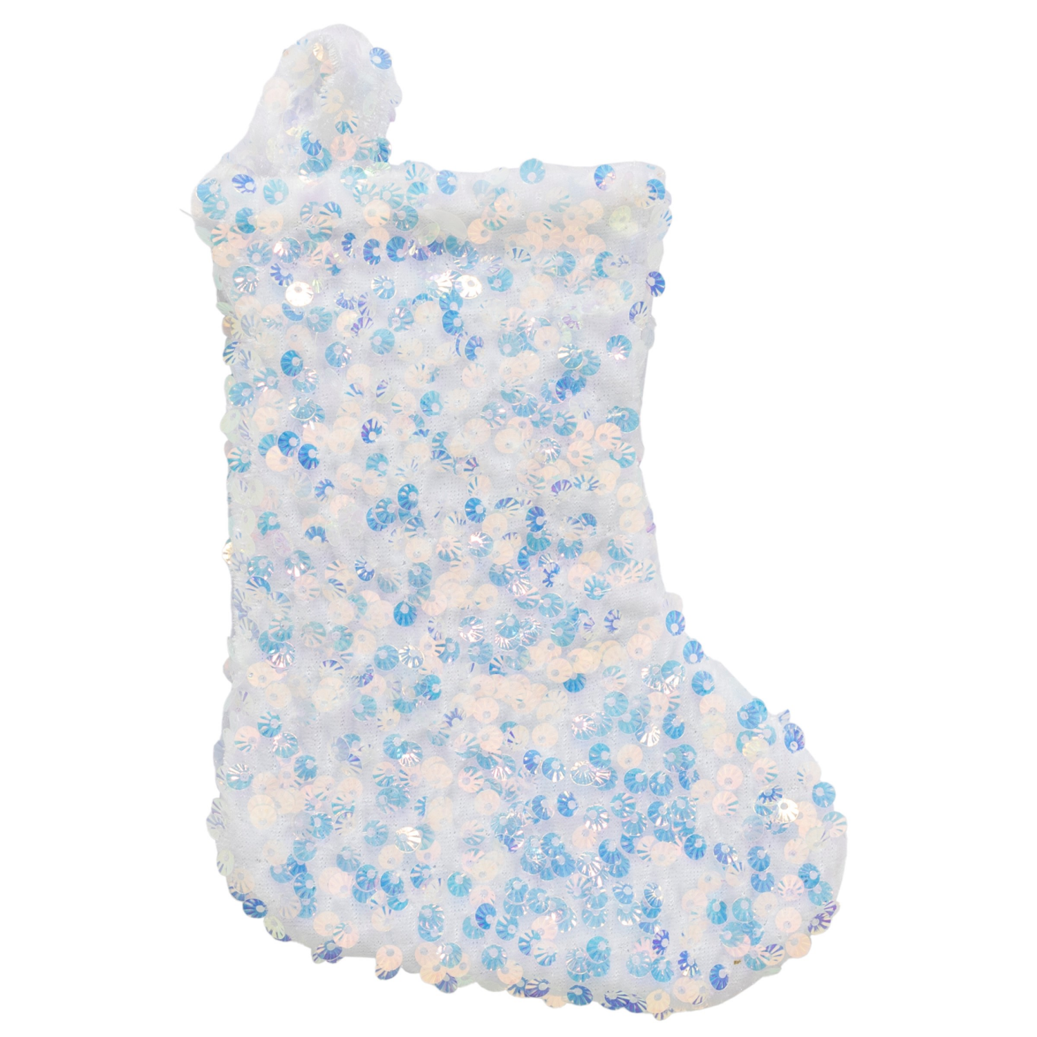 slide 5 of 5, December Home DH SEQUIN MINI STOCKING ASTM, 7 in