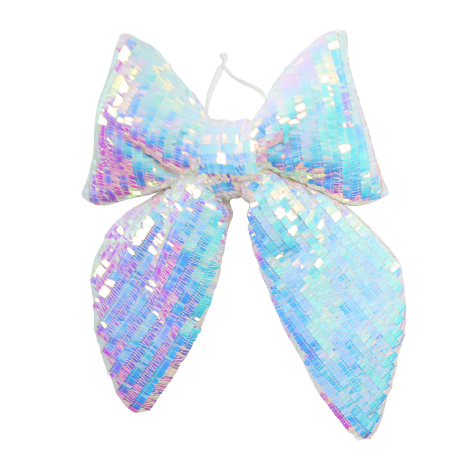 slide 1 of 1, December Home DH Iridescent Bow 12 In X 16 In, 16 in