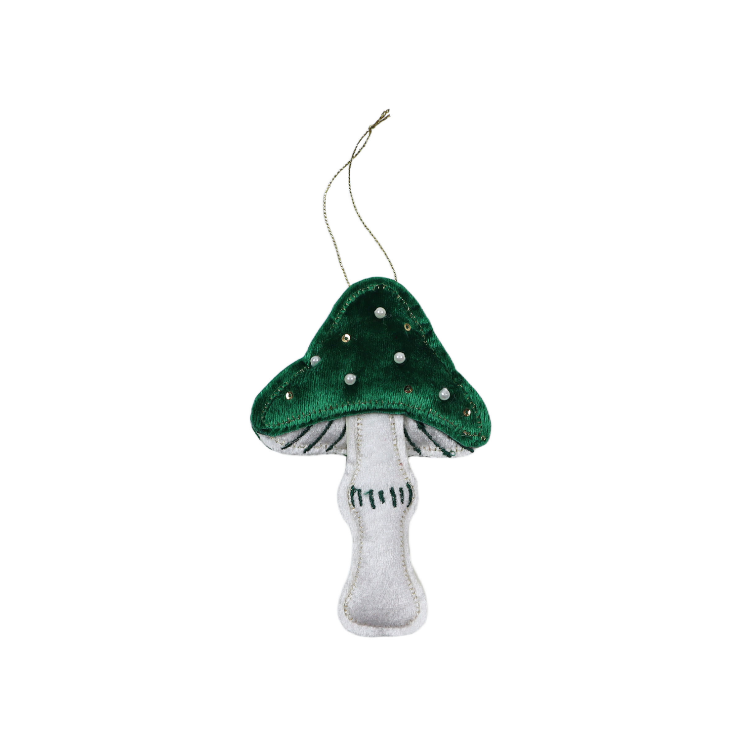 slide 2 of 4, December Home DH Mushroom Ornament 5 In H 3 Ast, 5 in
