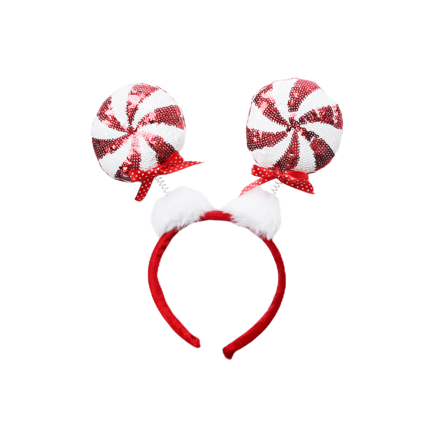 slide 2 of 5, December Home "DH Xmas Headband 4 Ast, 10 in