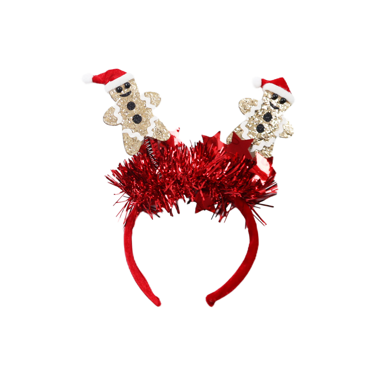 slide 3 of 5, December Home "DH Xmas Headband 4 Ast, 10 in