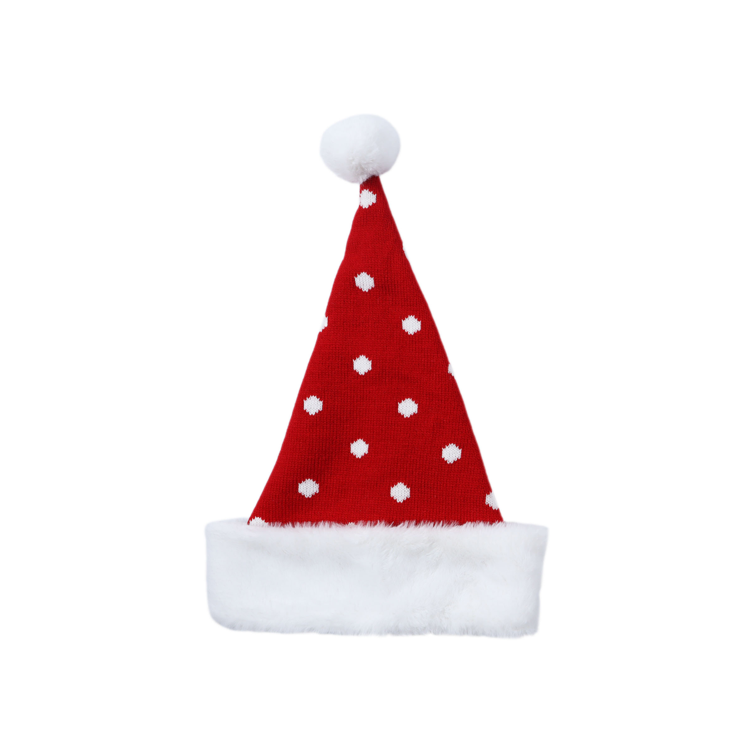 slide 2 of 3, December Home DH Knitting Xmas Hat 17 In 2 Ast, 17 in