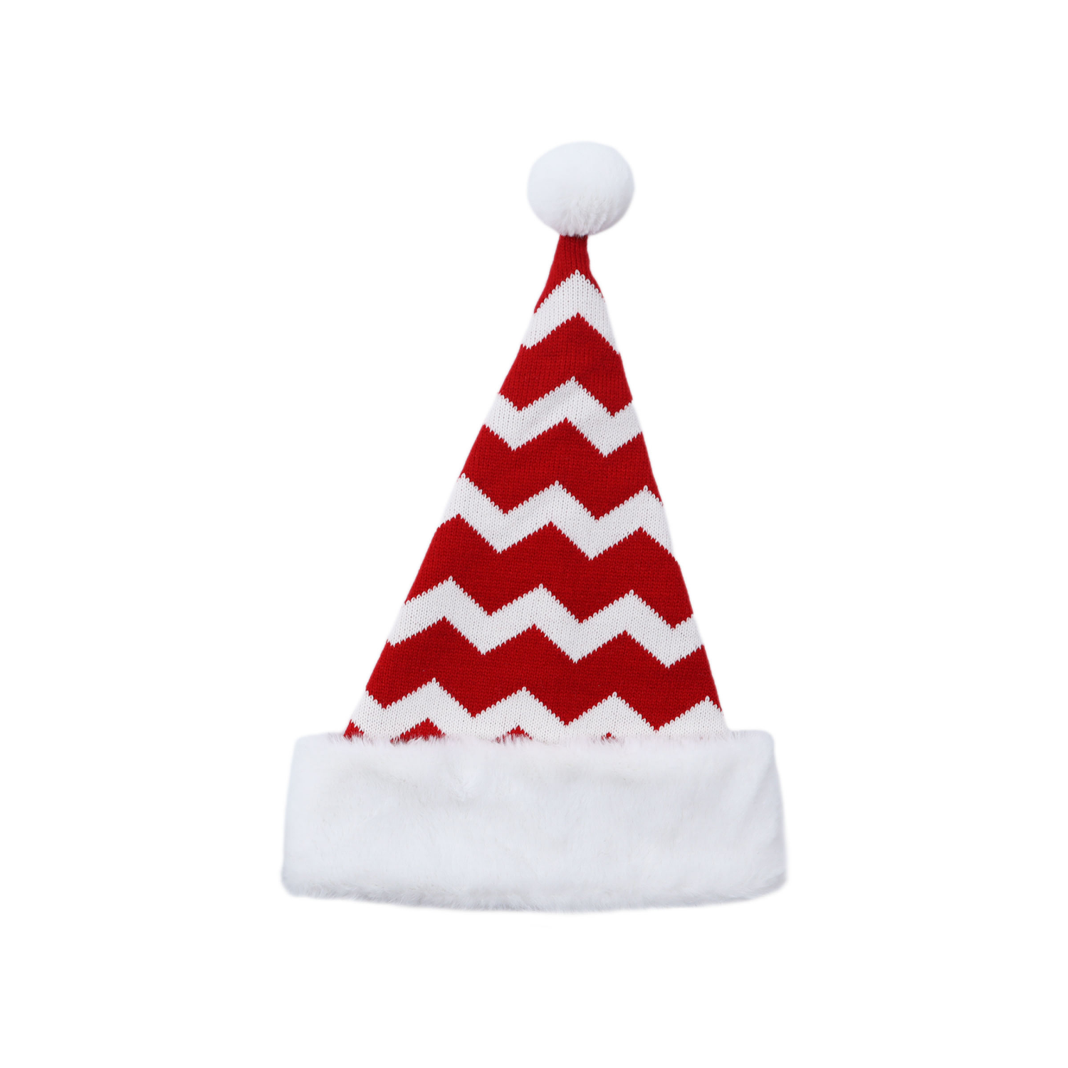 slide 3 of 3, December Home DH Knitting Xmas Hat 17 In 2 Ast, 17 in