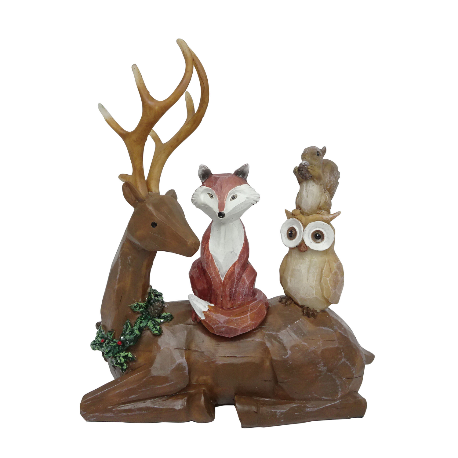 slide 1 of 1, December Home Tabletop Animal 9 Inch, 9 in