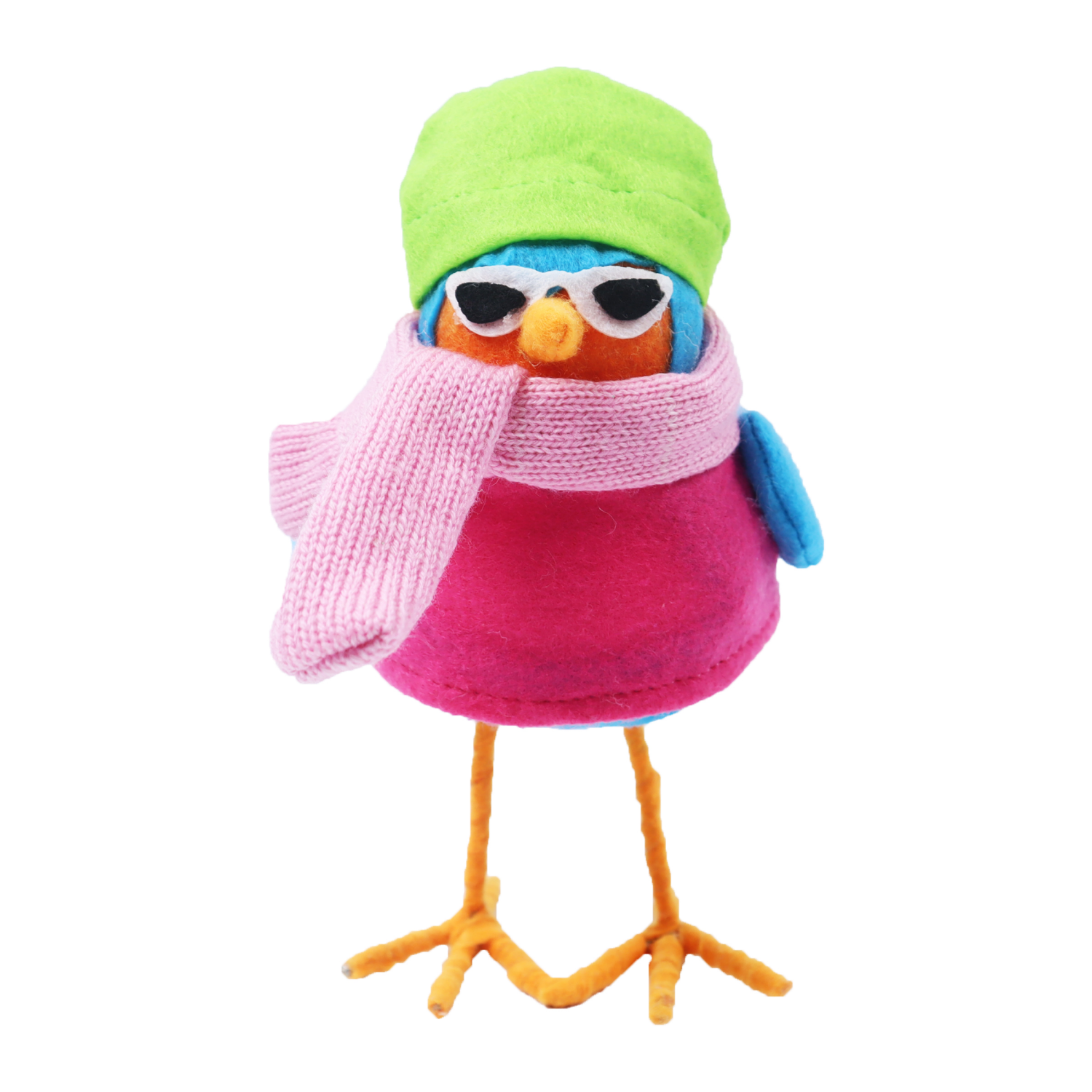 slide 3 of 3, December Home "DH Xmas Birds 2 Ast, 8.5 in