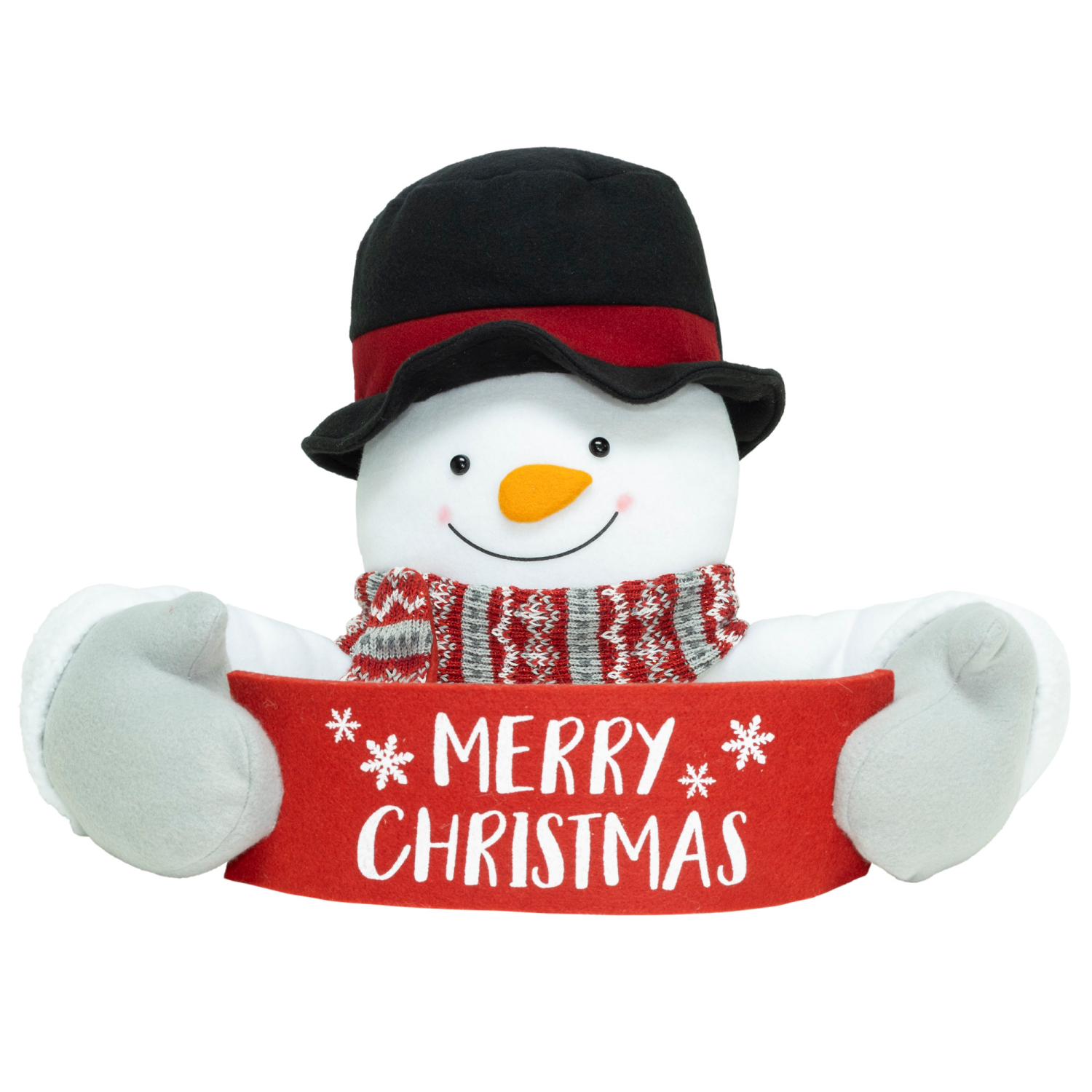 slide 1 of 3, December Home DH FLEECE TREE WREATH HUGGER A2, 26 in