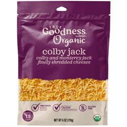 True Goodness Organic Shredded Colby Jack Cheese