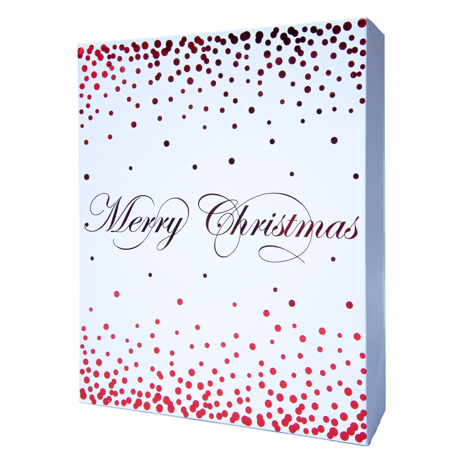 slide 3 of 3, December Home Folding Gift Boxes, 3 Pack Deluxe White, Shirt, 3 ct